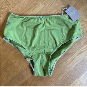 Rat Boi Green High-Waisted Briefs NWT